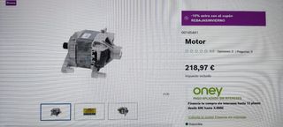 Motor lavadora Bosch carga superior