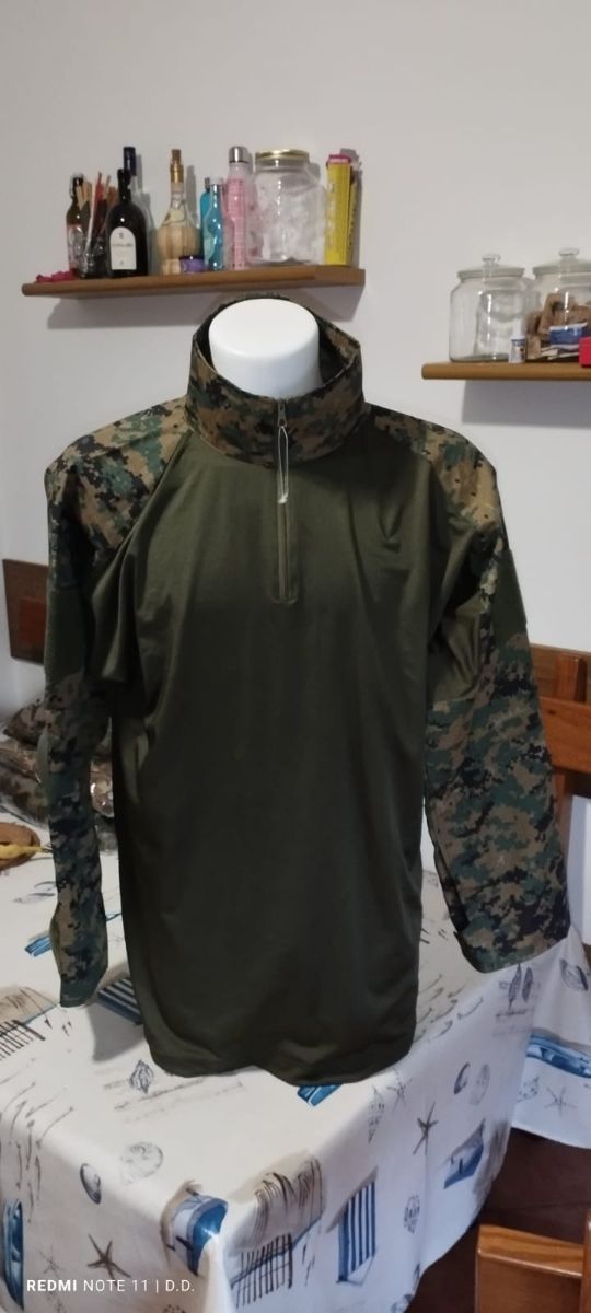 Combat shirt mimetica