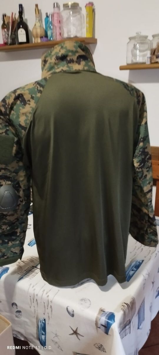 Combat shirt mimetica