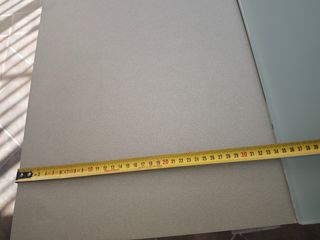 Mesa extensible de cristal