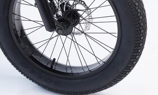 Bicicleta eléctrica FAT White Danis, 400 W 10Ah