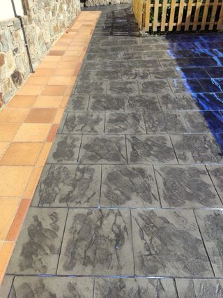 Hormigon impreso