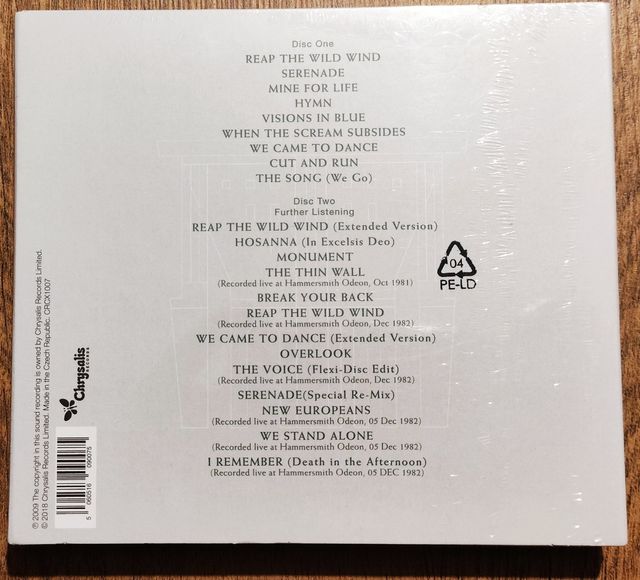 Ultravox - "Quartet" 2 CD