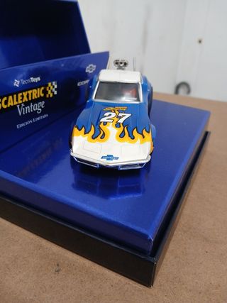 SCALEXTRIC VINTAGE CHEVROLET CORVETTE