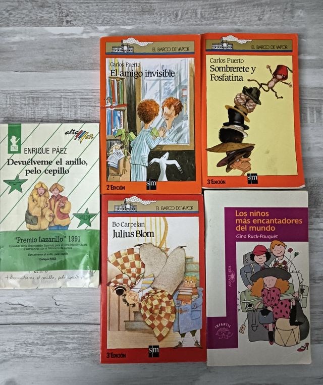 Colección Libros Infantiles (5 libros)