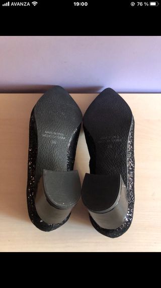 Zapatos de piel de Ana Roman