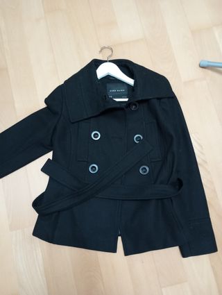 Abrigo de paño mujer 