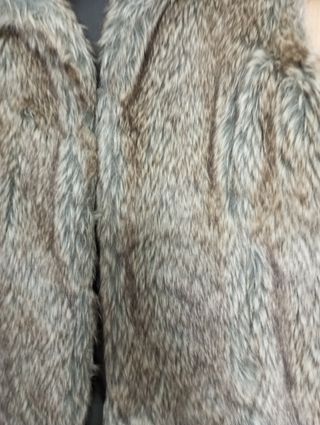 Chaleco de pelo mujer