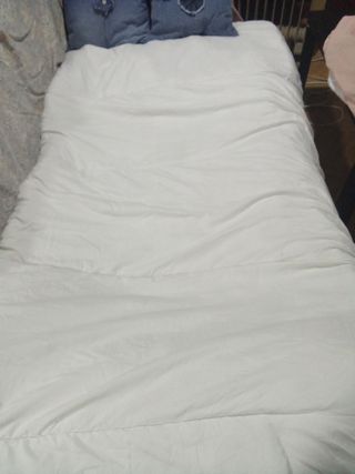 Edredón de fibra cama matrimonial