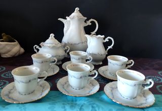 JUEGO DE CAFÉ CAPEANS LUIS XV