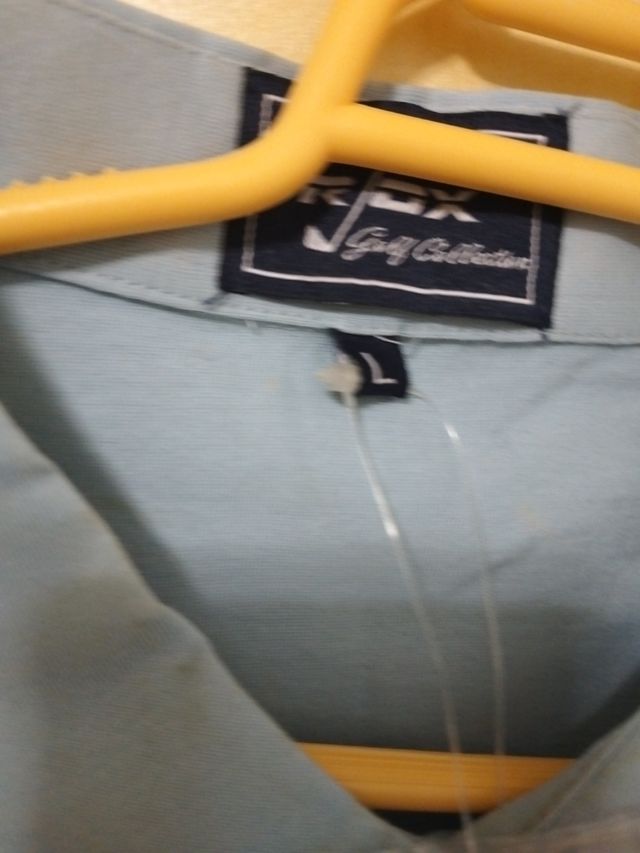 7. Polo azul hombre. Talla L. Marca Rox