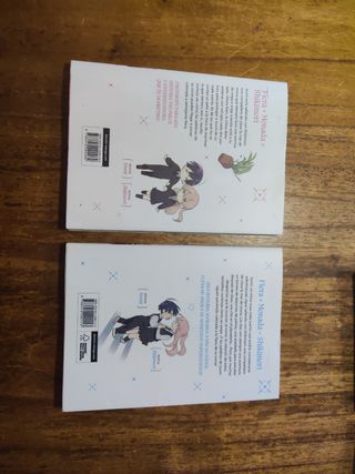 Libros manga Shikimori 1 al 4