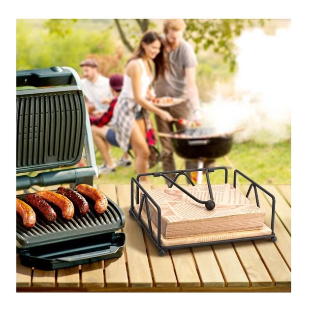 Servilletero de Metal