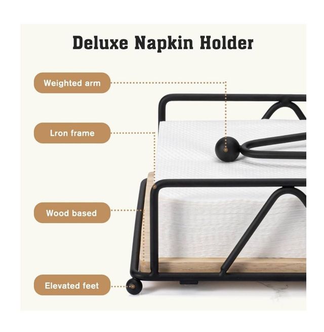 Servilletero de Metal