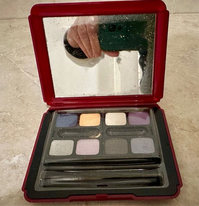 Pochette gattinoni con ombretti