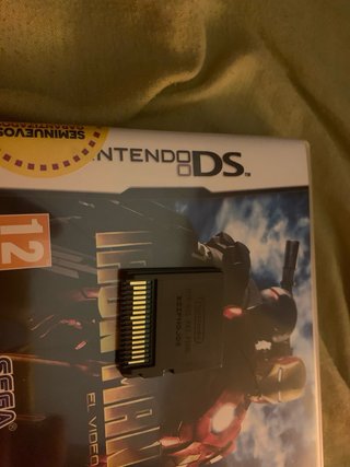 Juego de iron man para nintendo ds