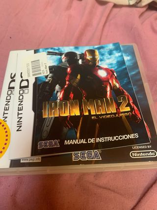 Juego de iron man para nintendo ds