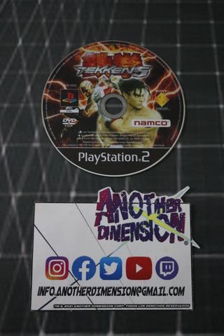 TEKKEN 5 PS2 COMPLETO + EXTRAS