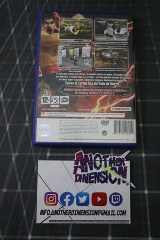 TEKKEN 5 PS2 COMPLETO + EXTRAS