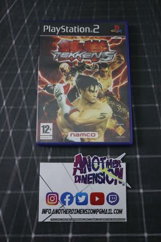 TEKKEN 5 PS2 COMPLETO + EXTRAS