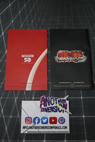 TEKKEN 5 PS2 COMPLETO + EXTRAS