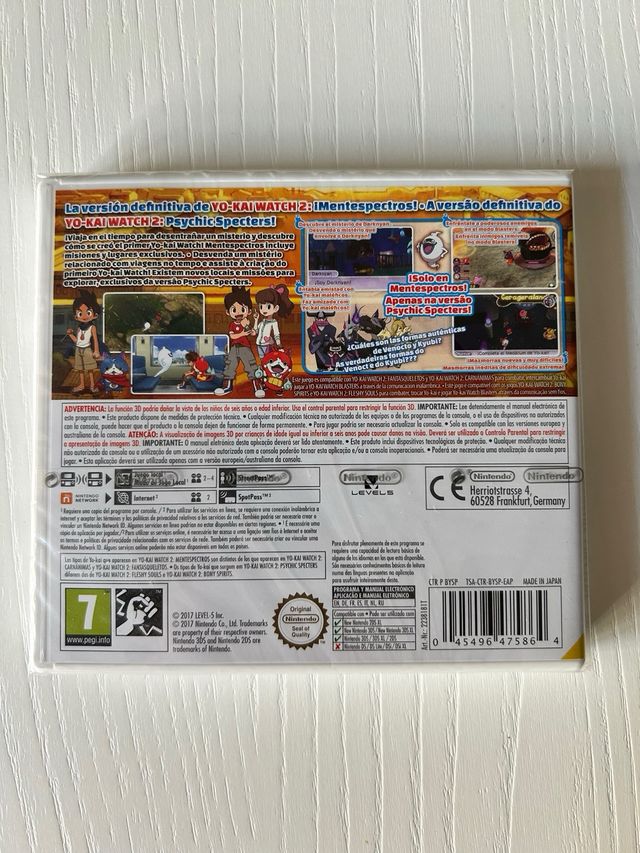 Yokai Watch 2 Nintendo 3DS Nuevo