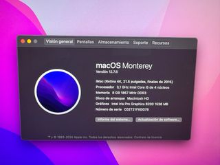 ¡Oferta Única! iMac Retina 4K 21.5" Como Nuevo