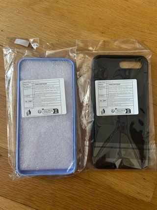 Pack 2 fundas iPhone 8 Plus