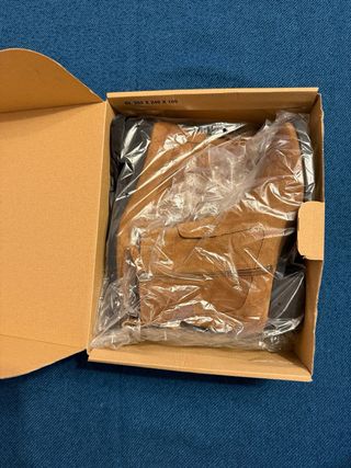 Botines de piel color camel