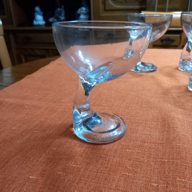 6 copas para helado o postres