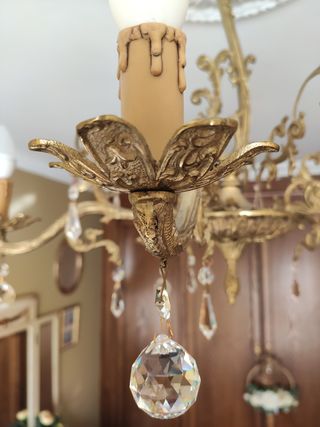 LÁMPARA Antigua de techo