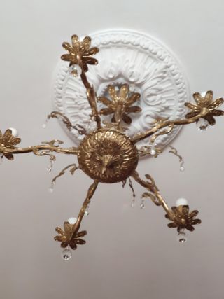 LÁMPARA Antigua de techo