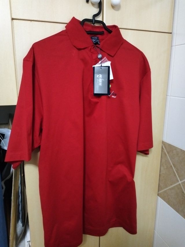 3. Polo rojo hombre L.Rox golf collectio