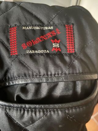 Cazadora de cuero