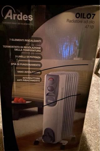 Termosifone a olio elettrico 2500W
