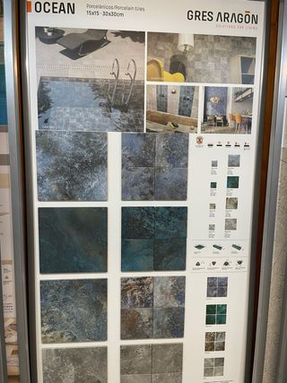 Azulejos Ocean Blue Bali