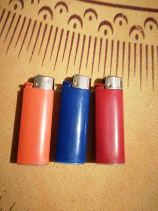 Tre Accendini Smoking da Collezione 