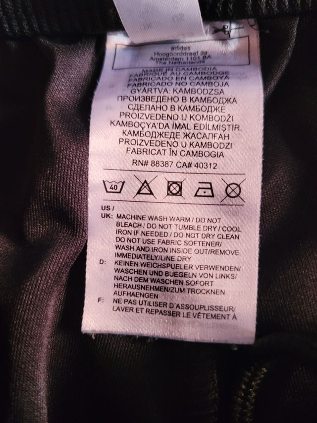 Pantalón hombre Adidas Talla S