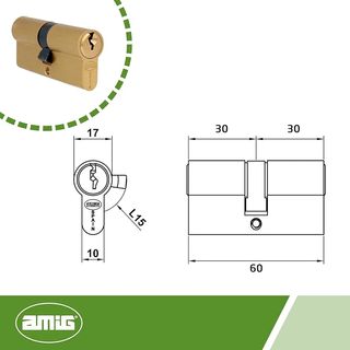 Amig, cilindro de seguridad 