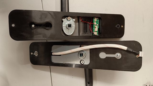 Cerradura eléctrica por codigs o tarjeta