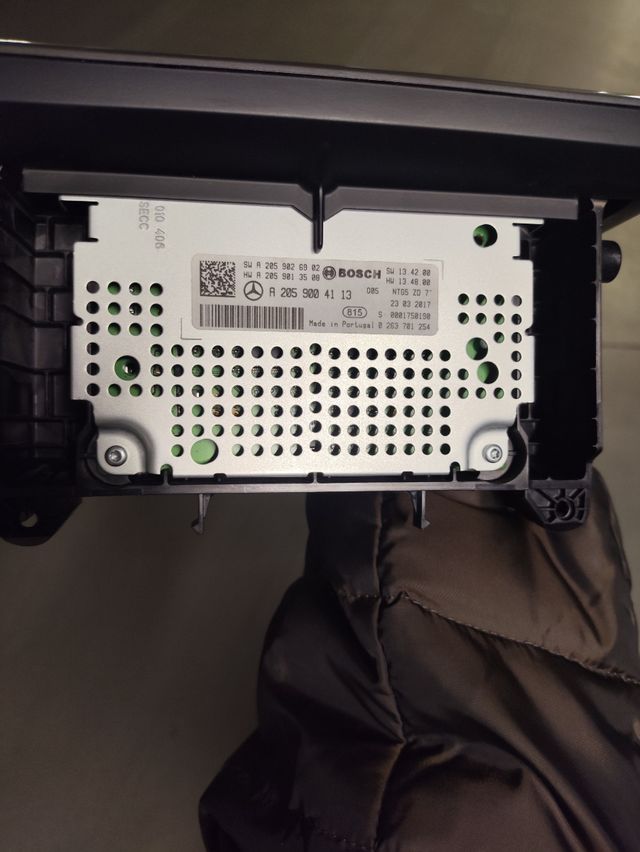 Pantalla mercedes clase C 2017 205