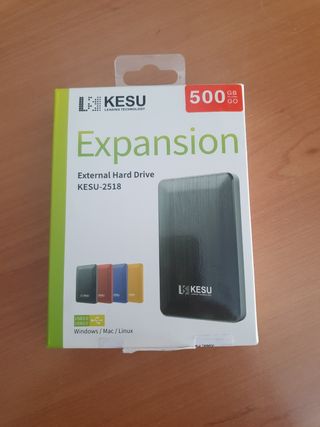 Disco Duro 500Gb USB3. Nuevo