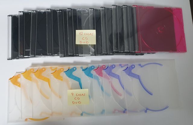 Estuches y fundas para CDS o DVDS