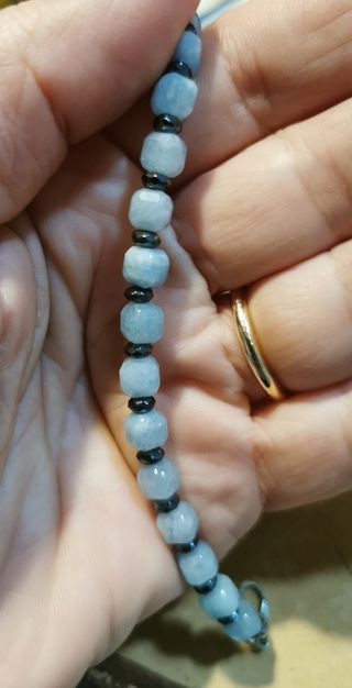 Bracciale acquamarina