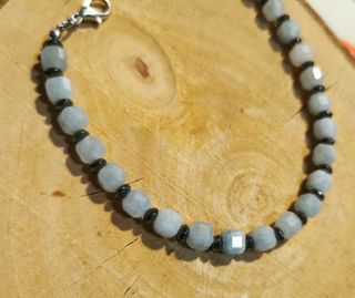 Bracciale acquamarina