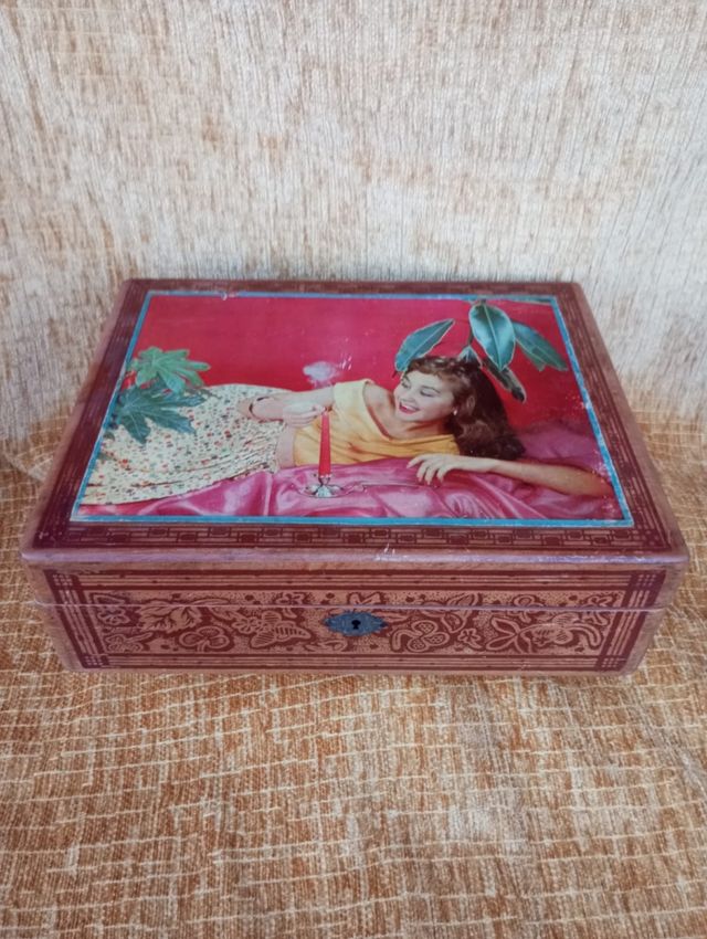 Caja Madera Antigua