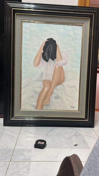 Cuadro al oleo sobre lienzo