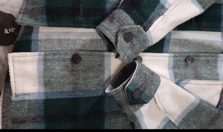 Sobre camisa de cuadros Zara