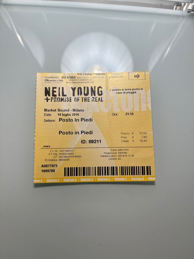 Memorabilia Neil Young