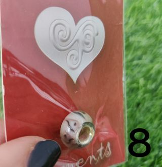 Abalorios colores pulsera cadena